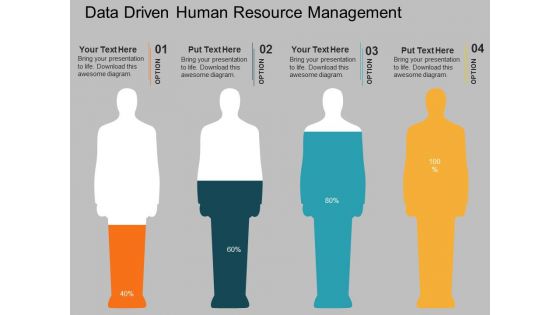 Data driven human resource management powerpoint slides