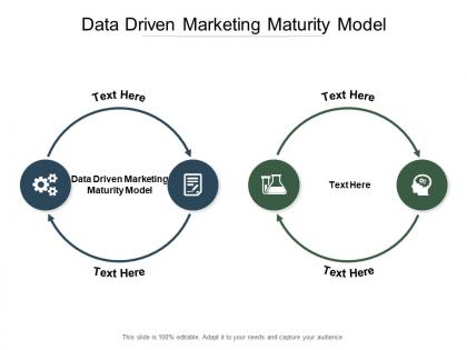 Data driven marketing maturity model ppt powerpoint presentation icon infographic template cpb