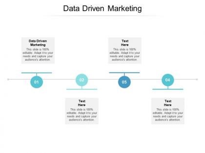 Data driven marketing ppt powerpoint presentation gallery show cpb