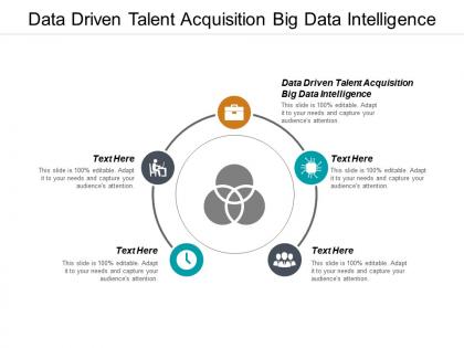 Data driven talent acquisition big data intelligence ppt powerpoint presentation styles example cpb