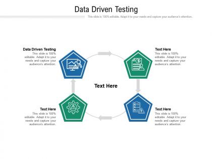 Data driven testing ppt powerpoint presentation gallery professional cpb