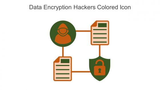 Data Encryption Hackers Colored Icon In Powerpoint Pptx Png And Editable Eps Format