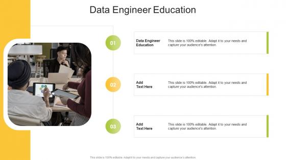 Data Engineer Education In Powerpoint And Google Slides Cpb