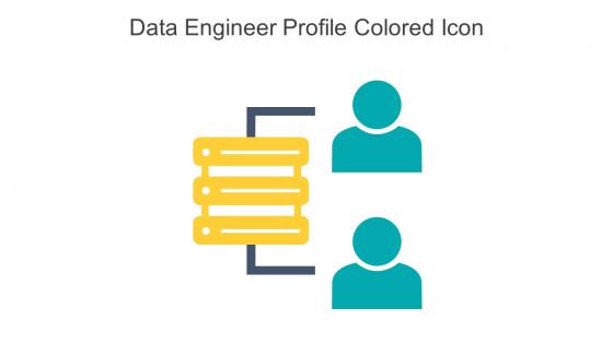 Data Engineer Profile Colored Icon In Powerpoint Pptx Png And Editable Eps Format