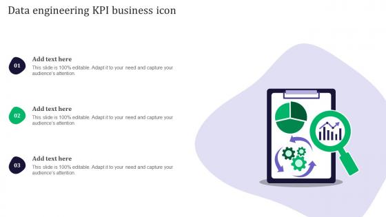Data Engineering KPI Business Icon