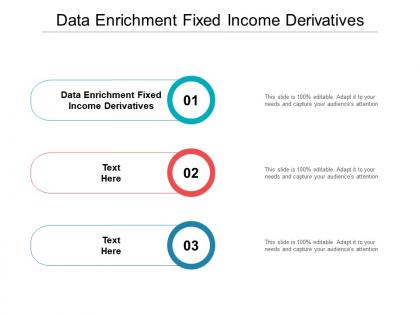 Data enrichment fixed income derivatives ppt powerpoint presentation gallery professional cpb