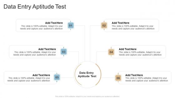 Data Entry Aptitude Test In Powerpoint And Google Slides Cpb