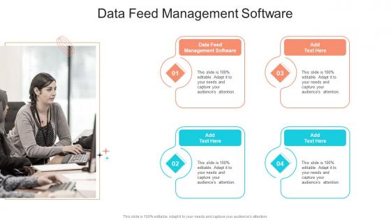 Data Feed Management Software In Powerpoint And Google Slides Cpb