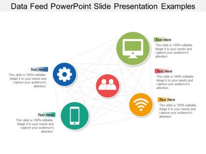 Data feed powerpoint slide presentation examples