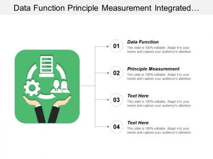 Data function principle measurement integrated campaigns technology integration