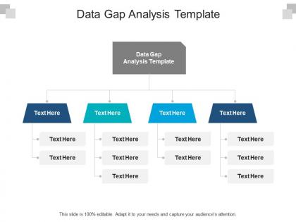 Data gap analysis template ppt powerpoint presentation summary influencers cpb