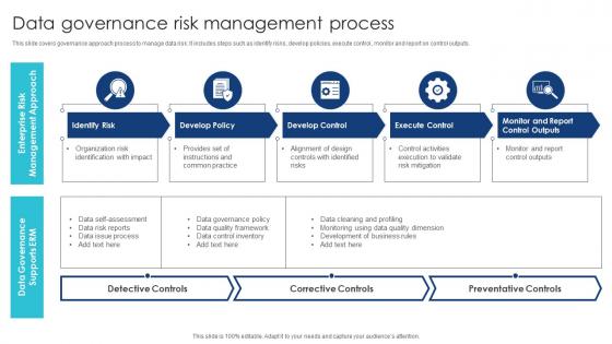 Data Governance Risk Management Process