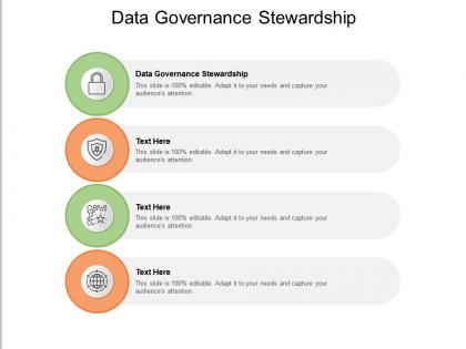 Data governance stewardship ppt powerpoint presentation slides example introduction cpb