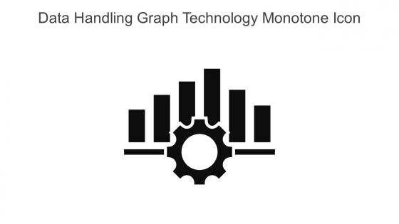 Data Handling Graph Technology Monotone Icon In Powerpoint Pptx Png And Editable Eps Format