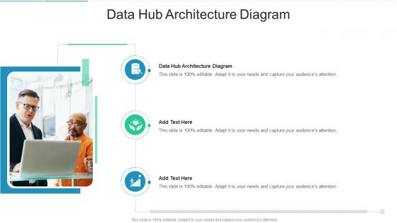 Data Hub Architecture Diagram In Powerpoint And Google Slides Cpb