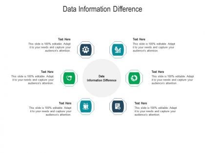 Data information difference ppt powerpoint presentation styles design inspiration cpb