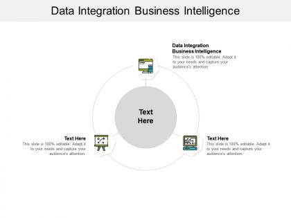 Data integration business intelligence ppt powerpoint presentation layouts clipart images cpb