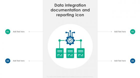 Data Integration Documentation And Reporting Icon