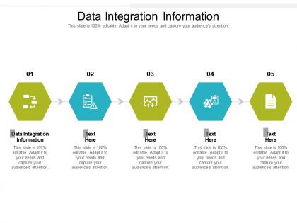 Data integration information ppt powerpoint presentation model demonstration cpb