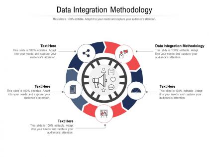 Data integration methodology ppt powerpoint presentation portfolio guide cpb