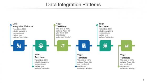 Data integration patterns ppt powerpoint presentation slides pictures cpb