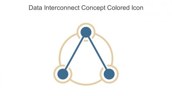 Data Interconnect Concept Colored Icon In Powerpoint Pptx Png And Editable Eps Format