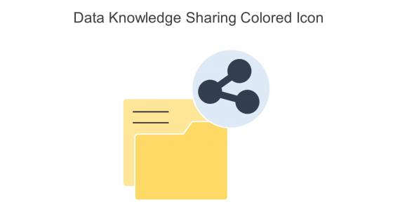 Data Knowledge Sharing Colored Icon In Powerpoint Pptx Png And Editable Eps Format