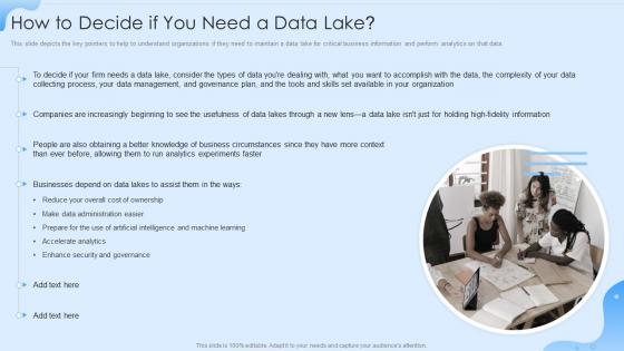 Data Lake Formation How To Decide If You Need A Data Lake