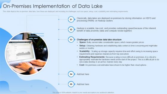 Data Lake Formation On Premises Implementation Of Data Lake
