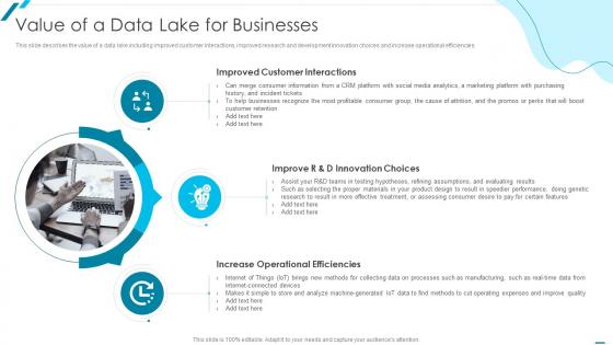 Data Lake Formation With AWS Cloud Value Of A Data Lake For Businesses