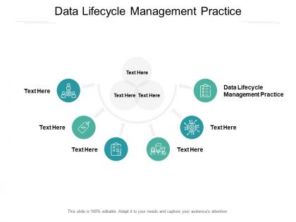 Data lifecycle management practice ppt powerpoint presentation outfit cpb