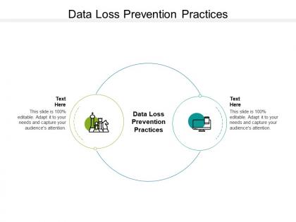 Data loss prevention practices ppt powerpoint presentation professional slides cpb