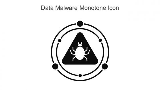 Data Malware Monotone Icon In Powerpoint Pptx Png And Editable Eps Format