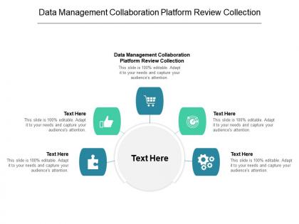Data management collaboration platform review collection ppt powerpoint presentation pictures gridlines cpb