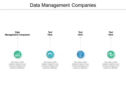 Data management companies ppt powerpoint presentation layouts inspiration cpb