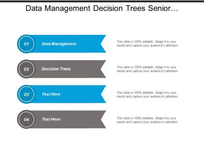 Data management decision trees senior management meeting invitation cpb