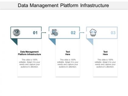 Data management platform infrastructure ppt powerpoint presentation summary structure cpb