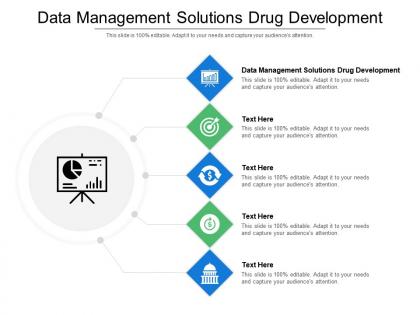 Data management solutions drug development ppt powerpoint presentation infographic template guidelines cpb