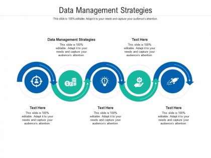 Data management strategies ppt powerpoint presentation portfolio samples cpb