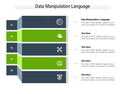 Data manipulation language ppt powerpoint presentation inspiration picture cpb
