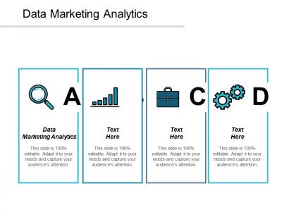 Data marketing analytics ppt powerpoint presentation gallery graphics download cpb