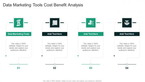 Data Marketing Tools Cost Benefit Analysis In Powerpoint And Google Slides Cpb