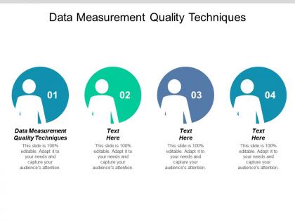 Data measurement quality techniques ppt powerpoint presentation icon model cpb