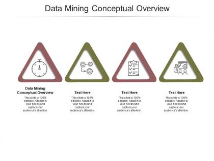Data mining conceptual overview ppt powerpoint presentation infographic template cpb