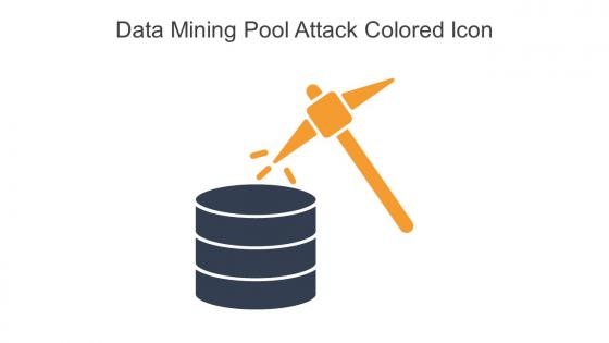 Data Mining Pool Attack Colored Icon In Powerpoint Pptx Png And Editable Eps Format