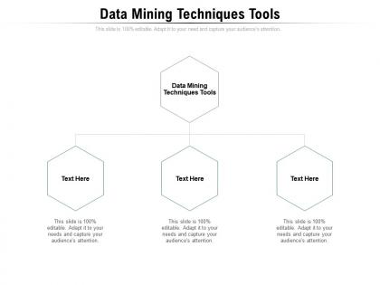 Data mining techniques tools ppt powerpoint presentation outline graphic images cpb