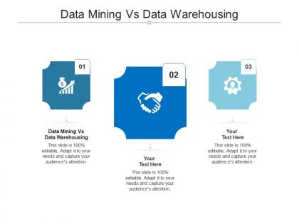 Data mining vs data warehousing ppt powerpoint presentation slides samples cpb