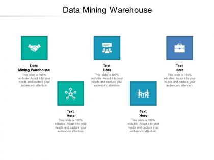 Data mining warehouse ppt powerpoint presentation portfolio format ideas cpb