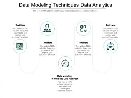 Data modeling techniques data analytics ppt powerpoint presentation model introduction cpb