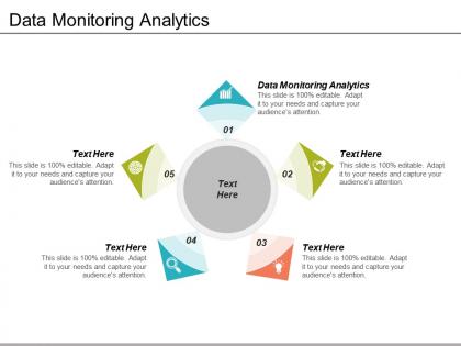 Data monitoring analytics ppt powerpoint presentation icon elements cpb